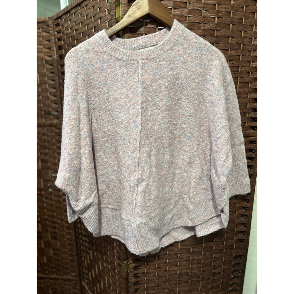 lou grey loft Womens m Sweater Knit‎ Pullover Dolman Sleeve